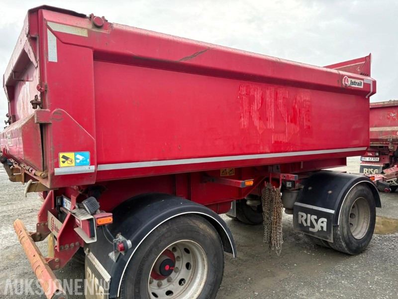 2019 Istrail Dumper trailer 2 akslet tipp henger - Prikolica: slika 4 2019 Istrail Dumper trailer 2 akslet tipp henger - Prikolica: slika 4