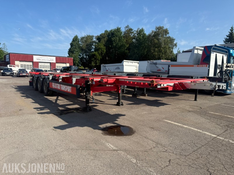 2020 | Kel-Berg C300V 3-akslet containerchassis | Meget god stand | EU-godkjent til 11/2025 - Prikolica: slika 2 2020 | Kel-Berg C300V 3-akslet containerchassis | Meget god stand | EU-godkjent til 11/2025 - Prikolica: slika 2