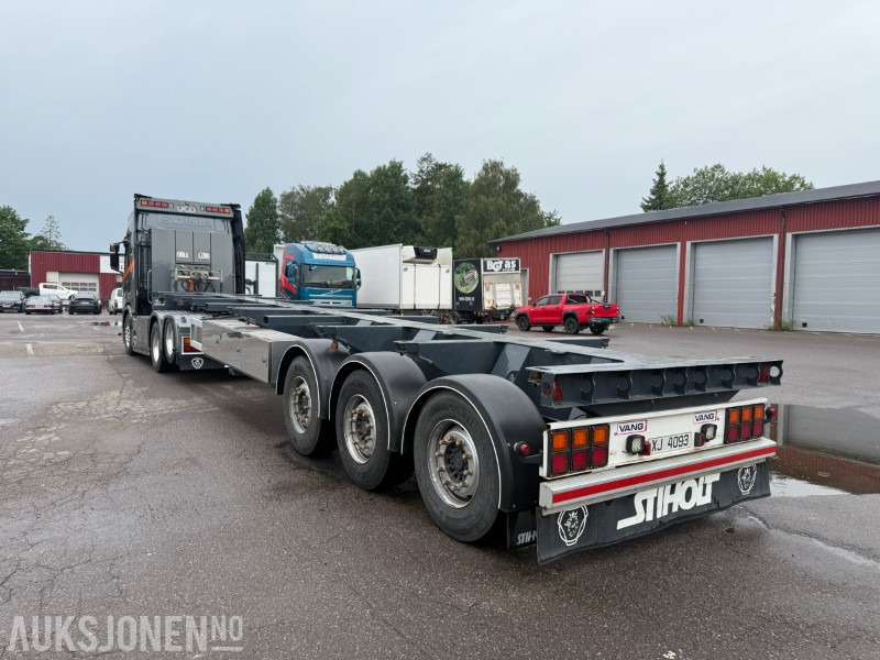 Vang SHSL 111 C 3-akslet containerchassis - Prikolica: slika 3 Vang SHSL 111 C 3-akslet containerchassis - Prikolica: slika 3