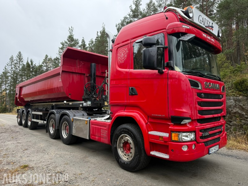 2018 Scania R580-V8-6x4-EURO6-260.000km-Tippsemi m/ Langendorf tralle - Tegljač: slika 4 2018 Scania R580-V8-6x4-EURO6-260.000km-Tippsemi m/ Langendorf tralle - Tegljač: slika 4