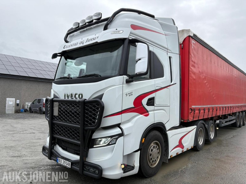2021 Iveco S-way 570 trekkvogn med 3akslet kel-berg henger - Tegljač: slika 1 2021 Iveco S-way 570 trekkvogn med 3akslet kel-berg henger - Tegljač: slika 1