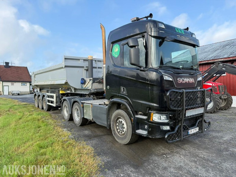 2021 Scania R650 V8 6x4 Trekkvogn m/maur tippsemi - Tegljač: slika 3 2021 Scania R650 V8 6x4 Trekkvogn m/maur tippsemi - Tegljač: slika 3