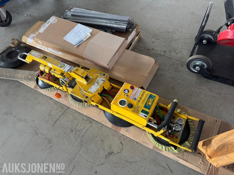 WPG Powr-Grip vakuum løfteåk med 320 kg løftekapasitet - Građevinska oprema: slika 1 WPG Powr-Grip vakuum løfteåk med 320 kg løftekapasitet - Građevinska oprema: slika 1