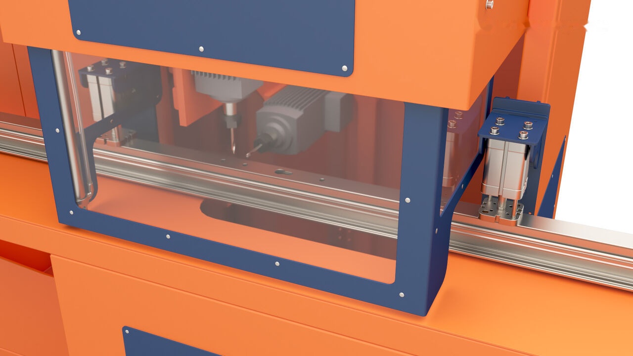 Wise Service Center for automatic milling of aluminum profiles WS710 - Mašinska alatka: slika 3 Wise Service Center for automatic milling of aluminum profiles WS710 - Mašinska alatka: slika 3