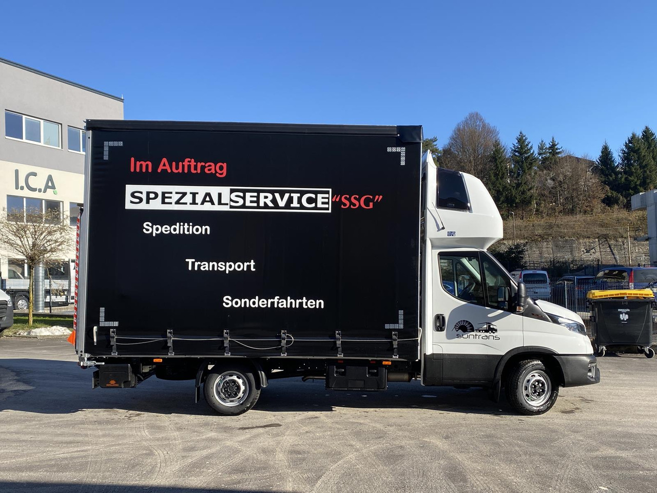 Dostavno vozilo sa ceradom novi IVECO DAILY 35S18HP  D30C | PRITSCHE PLANE + SCHLAFKABINE + LADERAMPE: slika 32