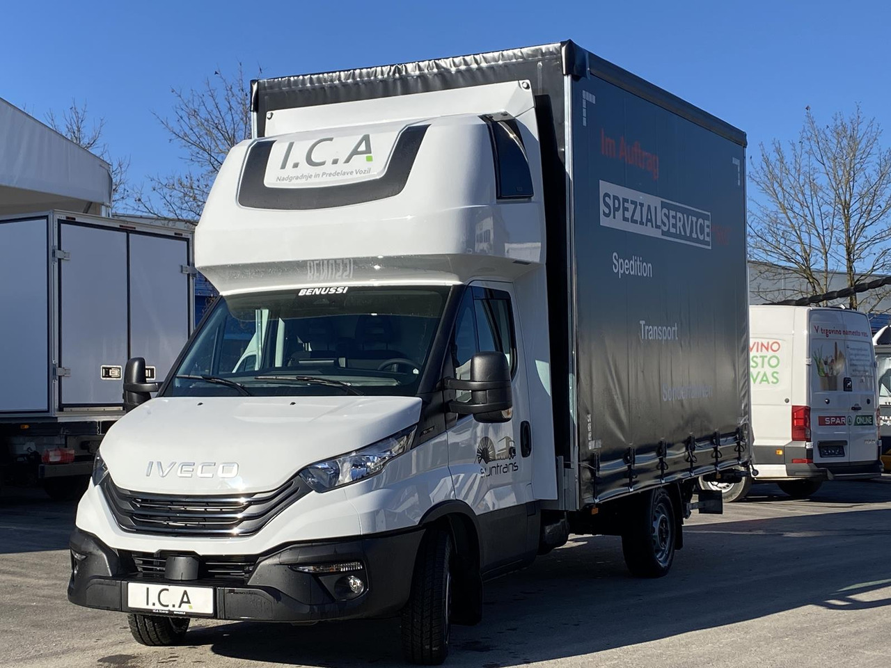 Dostavno vozilo sa ceradom novi IVECO DAILY 35S18HP  D30C | PRITSCHE PLANE + SCHLAFKABINE + LADERAMPE: slika 26