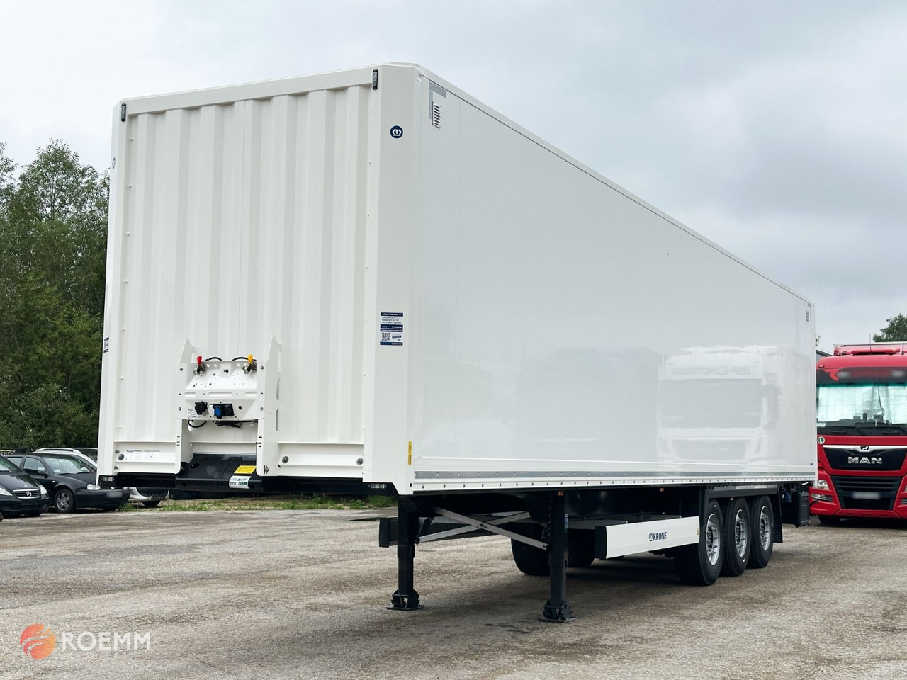 Krone DryLiner*2 Stk*Code XL*Liftachse*Sofort - Poluprikolica sa zatvorenim sandukom: slika 1 Krone DryLiner*2 Stk*Code XL*Liftachse*Sofort - Poluprikolica sa zatvorenim sandukom: slika 1