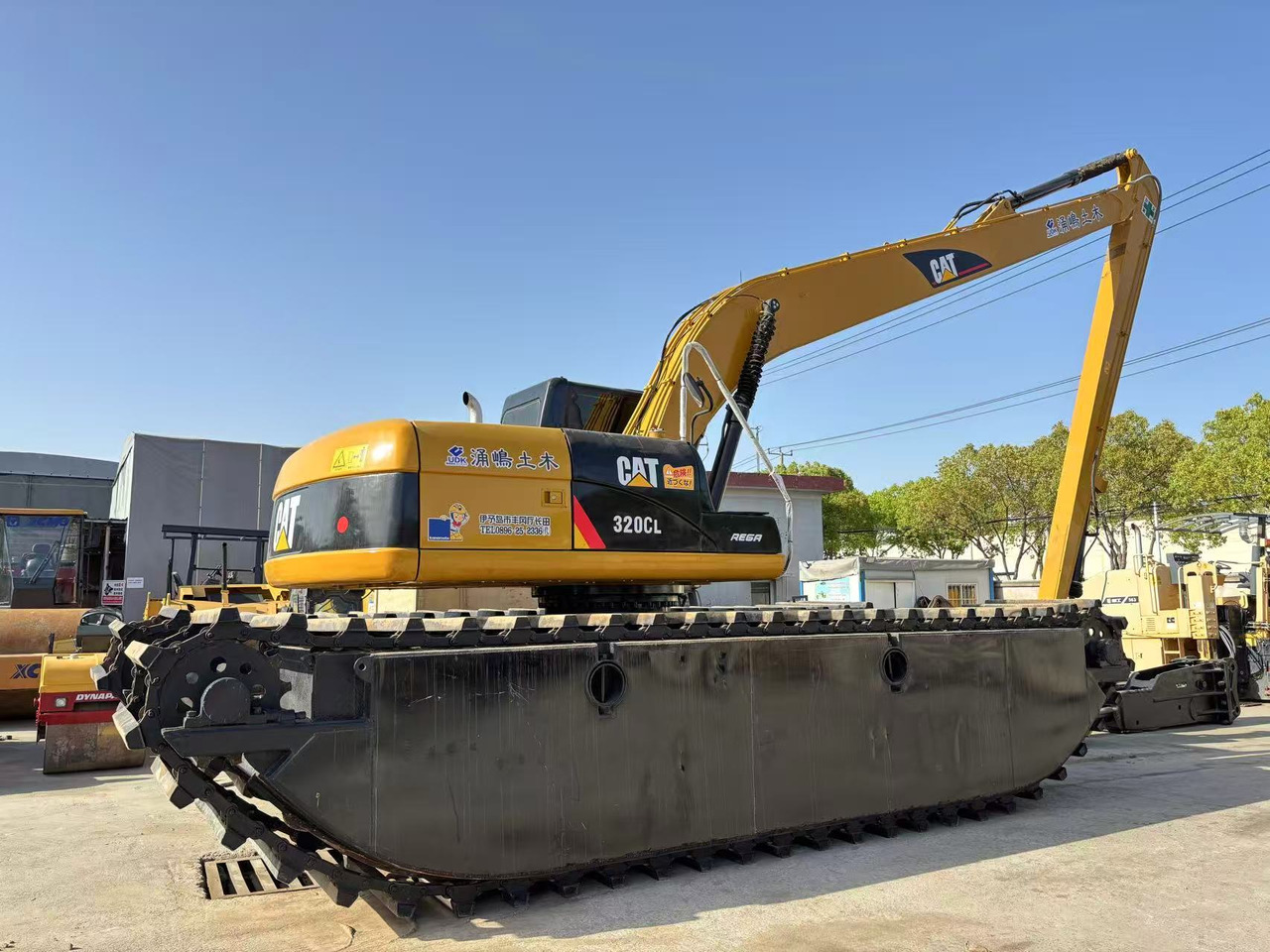 Caterpillar CAT 320C Floating Excavator with 15m long boom - Bager: slika 4 Caterpillar CAT 320C Floating Excavator with 15m long boom - Bager: slika 4