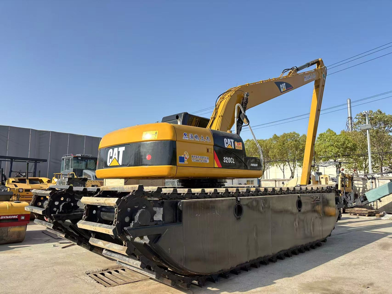 Caterpillar CAT 320C Floating Excavator with 15m long boom - Bager: slika 1 Caterpillar CAT 320C Floating Excavator with 15m long boom - Bager: slika 1