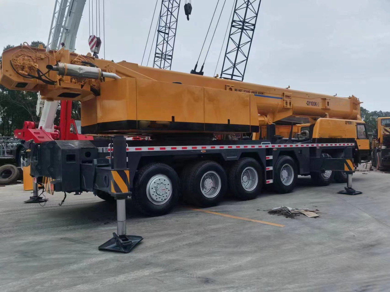 XCMG 100 Ton QY100K-II Used Truck Crane with Telescopic Boom 68M for Sale - Pokretni kran: slika 5 XCMG 100 Ton QY100K-II Used Truck Crane with Telescopic Boom 68M for Sale - Pokretni kran: slika 5