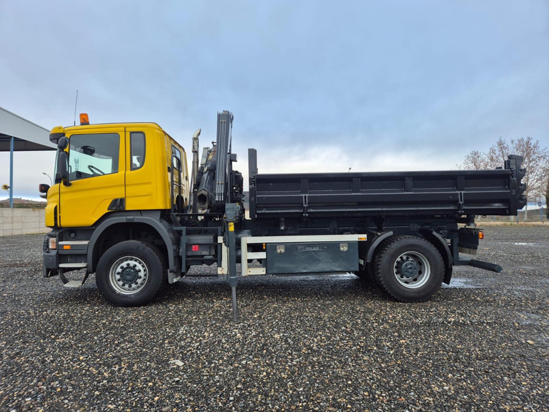 Scania P340 4x4 **2 units low km*, tipper with Fassi - Istovarivač, Kamion sa dizalicom: slika 1 Scania P340 4x4 **2 units low km*, tipper with Fassi - Istovarivač, Kamion sa dizalicom: slika 1