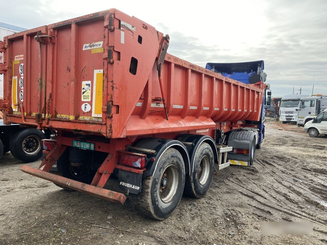 Fruehauf Semiremorca basculabila Aluminiu Agregate PV 6.28 T /// 2 PIECE - Poluprikolica istovarivača: slika 2 Fruehauf Semiremorca basculabila Aluminiu Agregate PV 6.28 T /// 2 PIECE - Poluprikolica istovarivača: slika 2