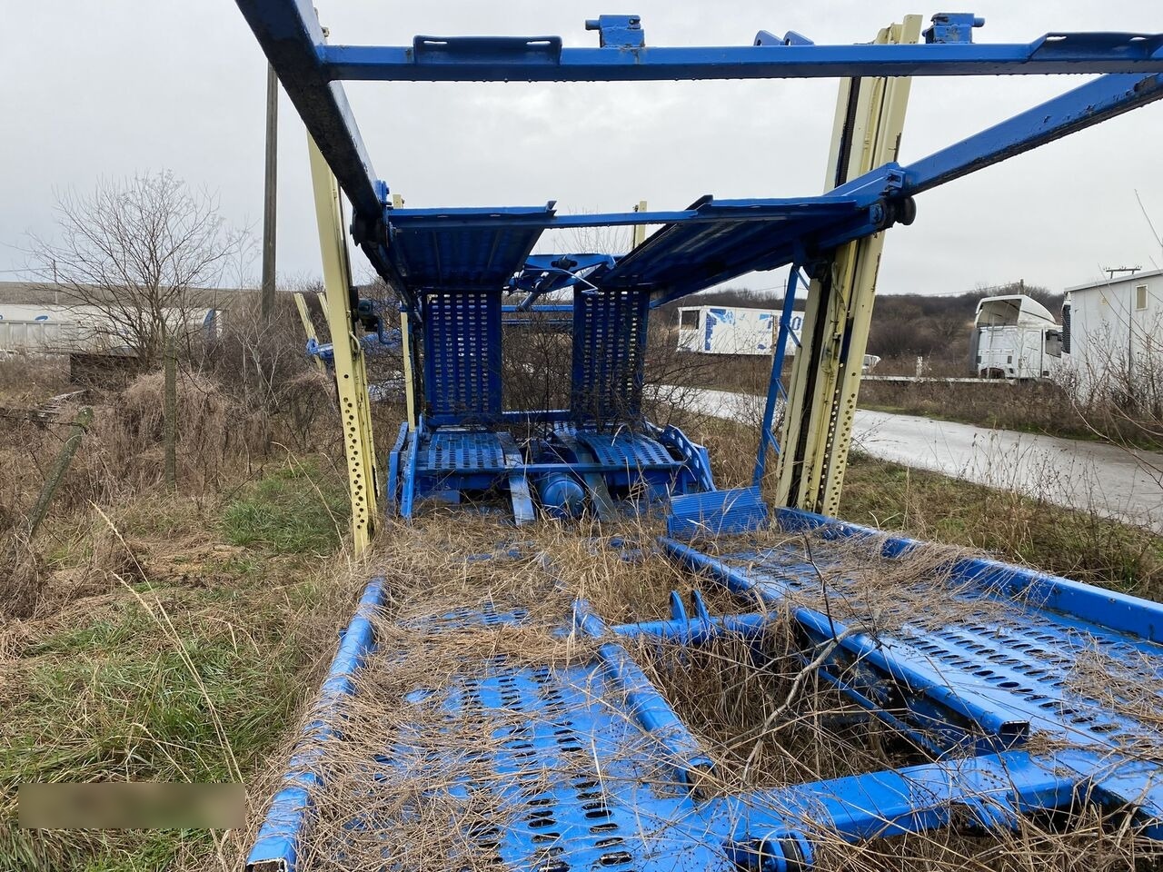 Lohr VGY JV 17 SP115 35105 : Structura camion + remorca transport aut - Prikolica za prevoz automobila: slika 1 Lohr VGY JV 17 SP115 35105 : Structura camion + remorca transport aut - Prikolica za prevoz automobila: slika 1