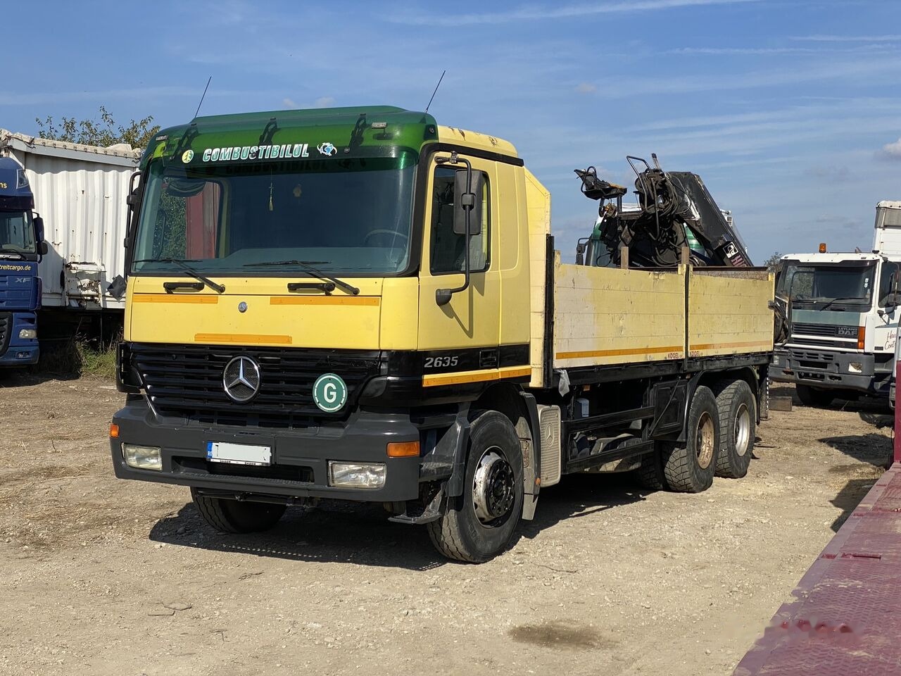 Mercedes-Benz Actros MP1 - Kamion sa tovarnim sandukom, Kamion sa dizalicom: slika 4 Mercedes-Benz Actros MP1 - Kamion sa tovarnim sandukom, Kamion sa dizalicom: slika 4