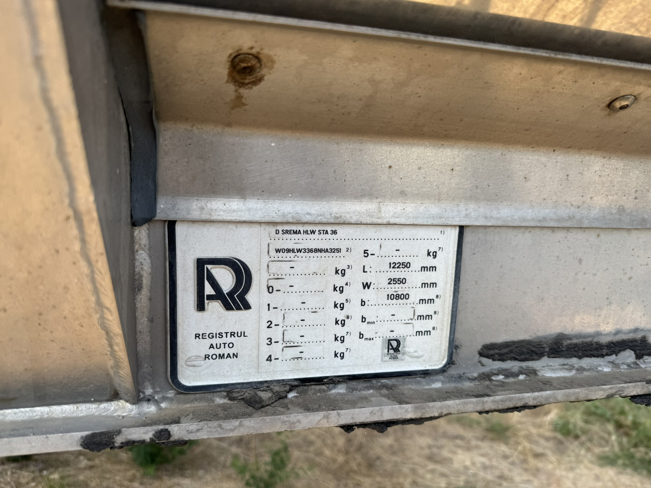 Transport lichide ALIMENTARE HLW STA 36 INOX ALIMENTAR AZOR AGRICULTURA - Poluprikolica cisterna: slika 3 Transport lichide ALIMENTARE HLW STA 36 INOX ALIMENTAR AZOR AGRICULTURA - Poluprikolica cisterna: slika 3