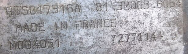 Eaton RTSO17316A - Menjač za Kamion: slika 3 Eaton RTSO17316A - Menjač za Kamion: slika 3