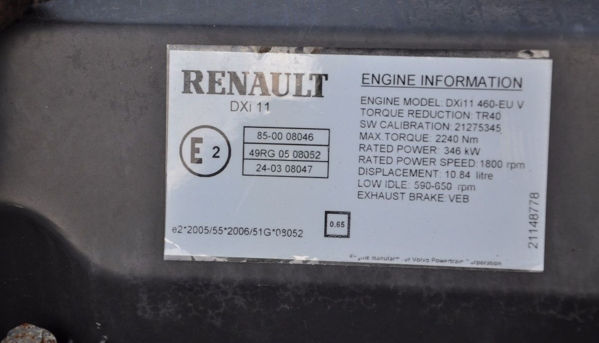Renault DXi11   Renault PREMIUM DXI - Motor za Kamion: slika 3 Renault DXi11   Renault PREMIUM DXI - Motor za Kamion: slika 3