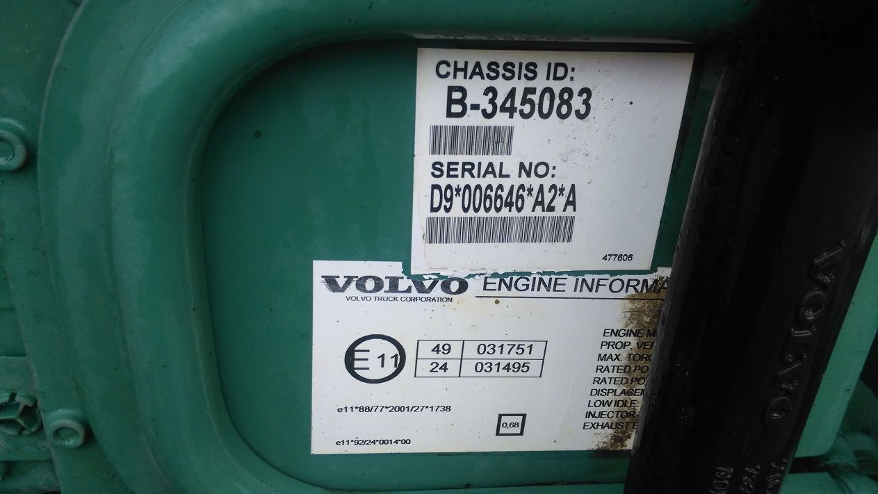 Volvo D9A 340 Volvo FM, PENTA - Motor za Kamion: slika 2 Volvo D9A 340 Volvo FM, PENTA - Motor za Kamion: slika 2