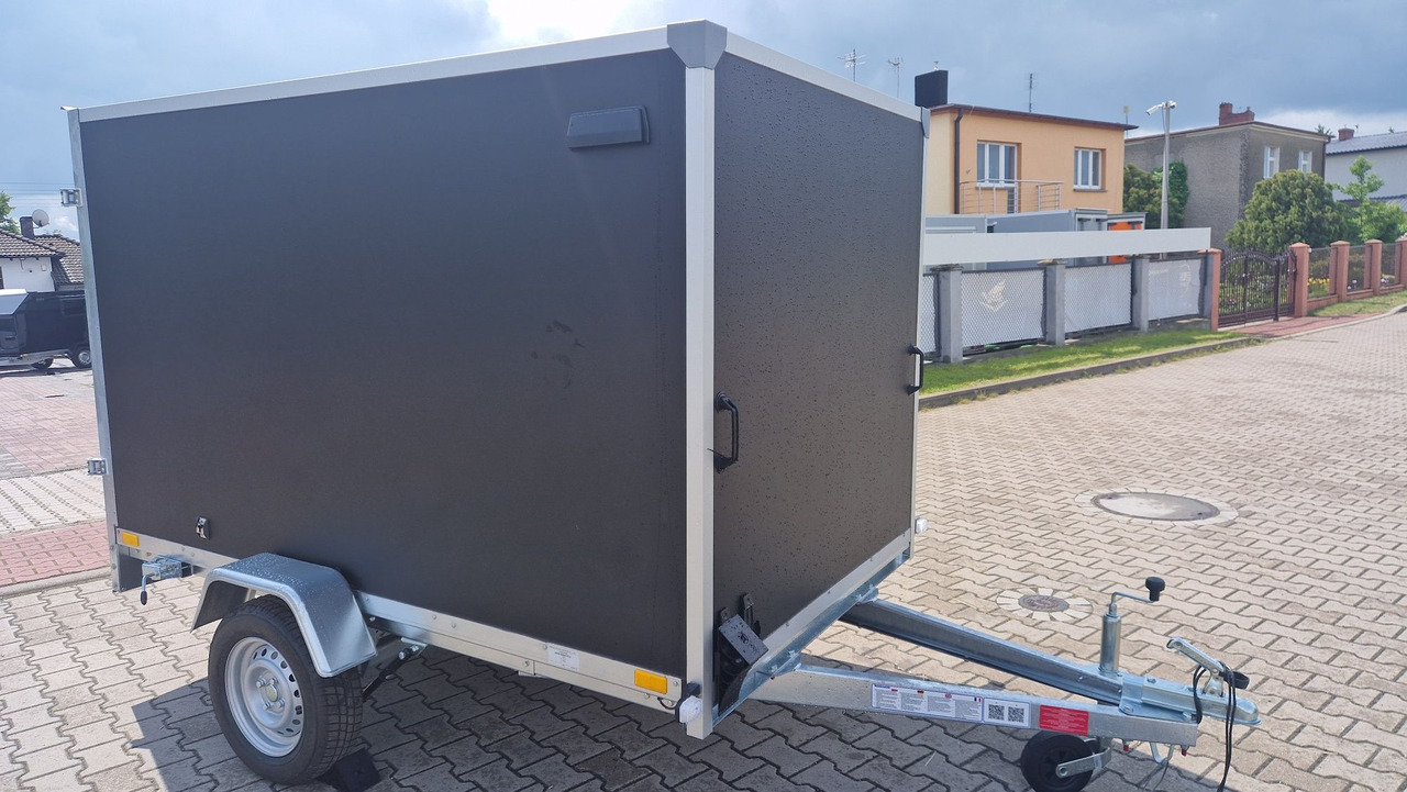 Przyczepa Nowa 2025 kontener furgon ciężarowa 250 x 150x 150 - Prikolica za automobil: slika 1 Przyczepa Nowa 2025 kontener furgon ciężarowa 250 x 150x 150 - Prikolica za automobil: slika 1