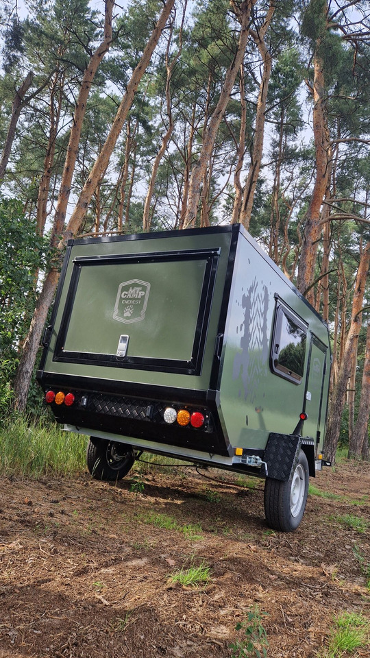 Przyczepa Off-ROAD Wyprawowa kemingowa terenowa Everest MT-CAMP Olive - Prikolica za automobil: slika 3 Przyczepa Off-ROAD Wyprawowa kemingowa terenowa Everest MT-CAMP Olive - Prikolica za automobil: slika 3