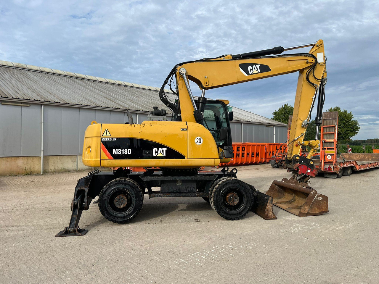 Caterpillar M318D - Bager točkaš: slika 2 Caterpillar M318D - Bager točkaš: slika 2
