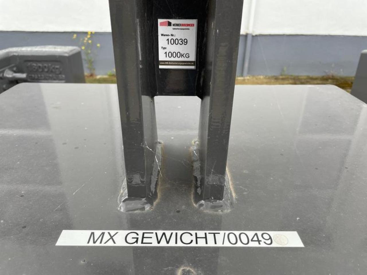 1000KG BUSCHMEIER FRONTGEWICHT - Kontra teg: slika 4 1000KG BUSCHMEIER FRONTGEWICHT - Kontra teg: slika 4