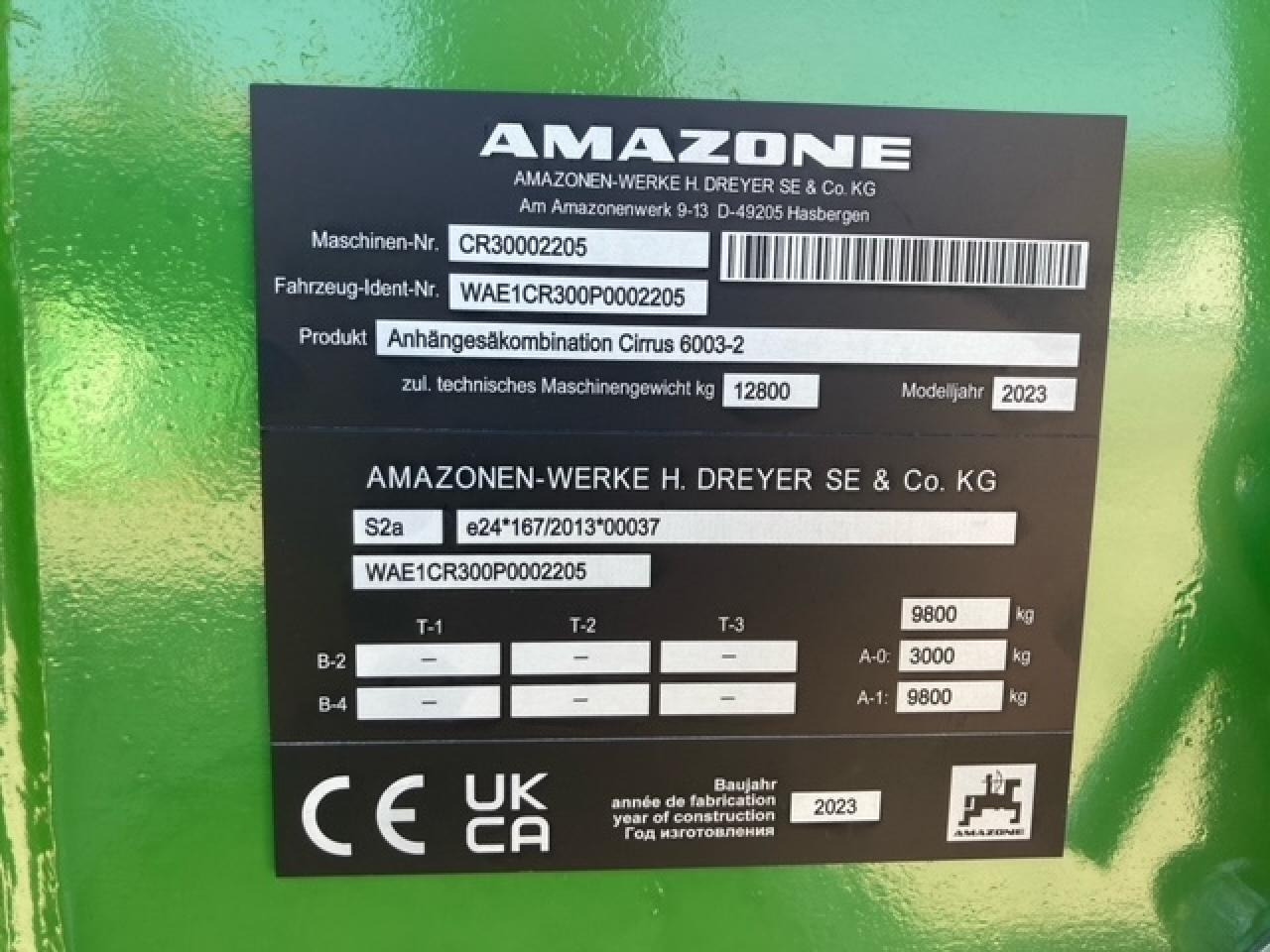 Amazone CIRRIUS 6003 AKTION - Kombinovana mašina za setvu: slika 5 Amazone CIRRIUS 6003 AKTION - Kombinovana mašina za setvu: slika 5