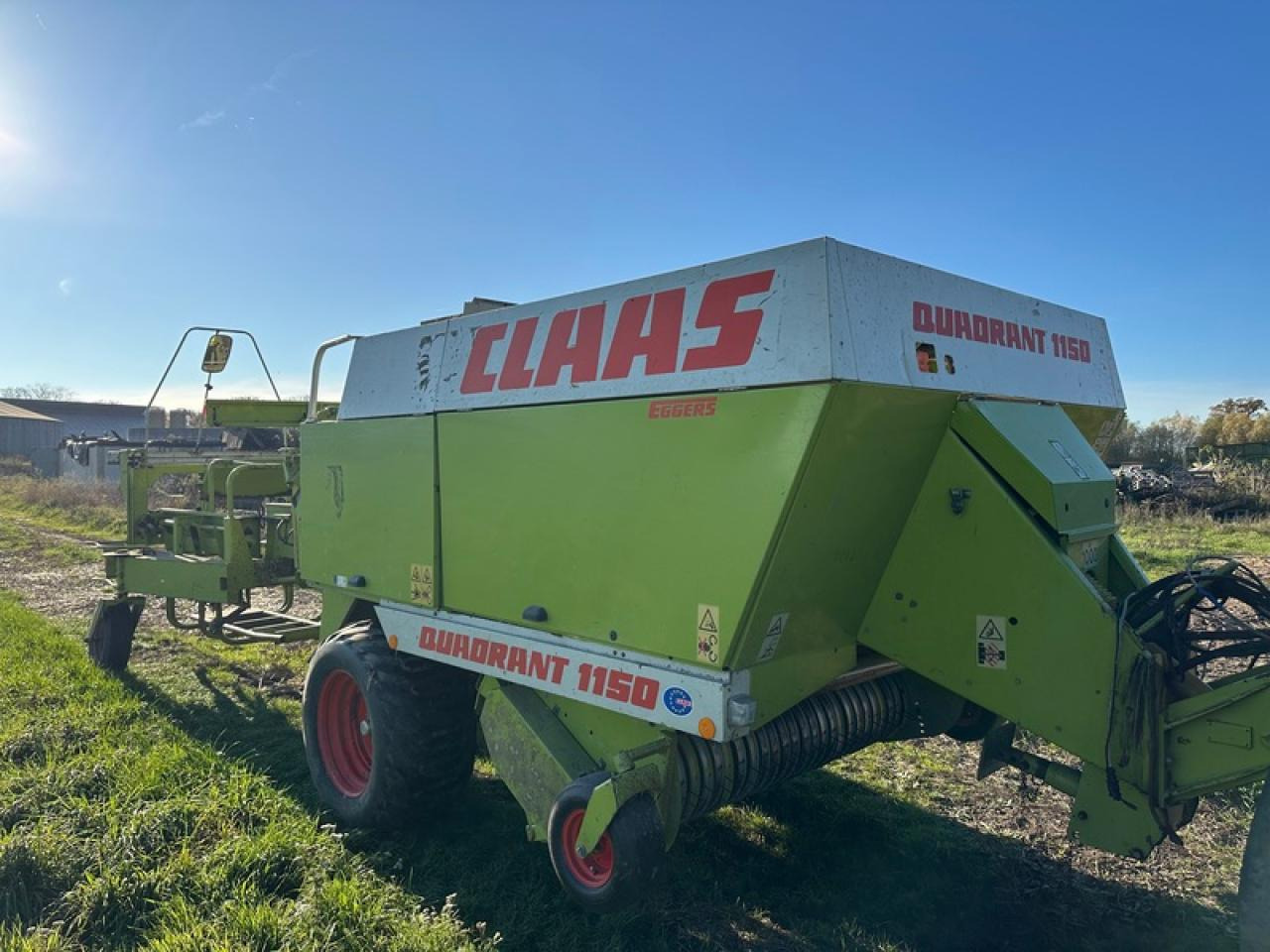 CLAAS QUADRANT 1150 - Balirka za kockaste bale: slika 4 CLAAS QUADRANT 1150 - Balirka za kockaste bale: slika 4