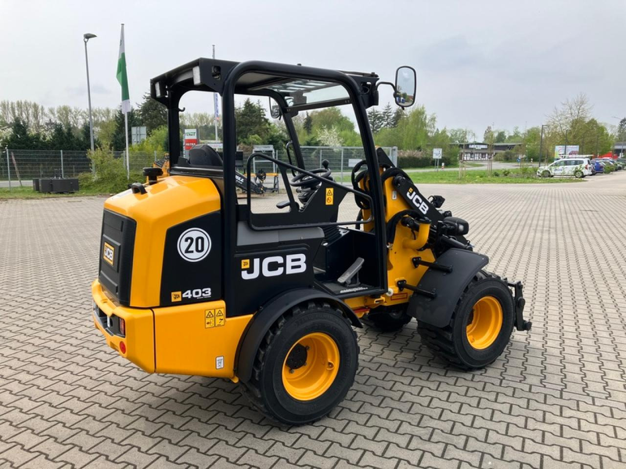 JCB 403 AGRI SMART POWER EURO-AUFNAHME - Utovarivač točkaš: slika 3 JCB 403 AGRI SMART POWER EURO-AUFNAHME - Utovarivač točkaš: slika 3
