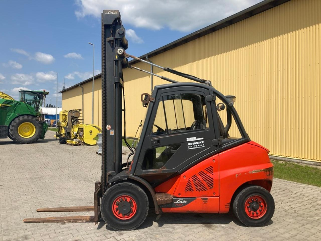 Linde H50D - Viljuškar: slika 2 Linde H50D - Viljuškar: slika 2