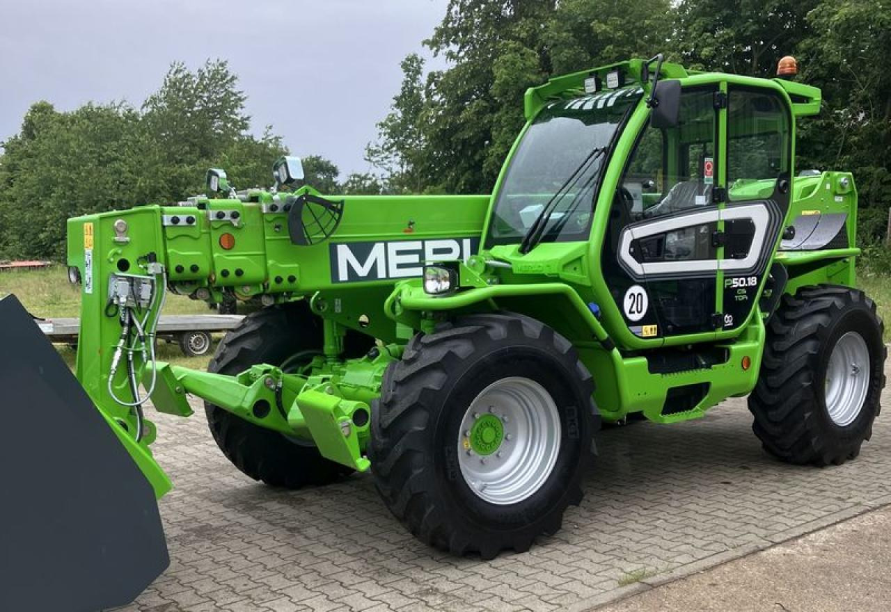 Merlo P50.18 CS INKL LEICHTGUTSCHAUFEL - Teleskopski upravljač: slika 1 Merlo P50.18 CS INKL LEICHTGUTSCHAUFEL - Teleskopski upravljač: slika 1