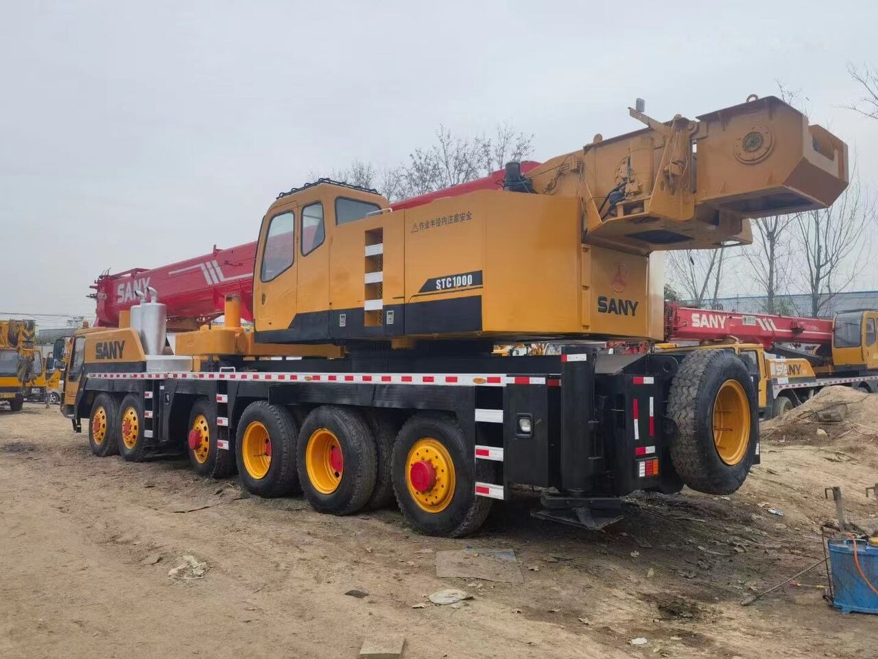 Sany STC500 STC750 STC800 STC1000 50/75/100ton truck crane - Pokretni kran: slika 3 Sany STC500 STC750 STC800 STC1000 50/75/100ton truck crane - Pokretni kran: slika 3