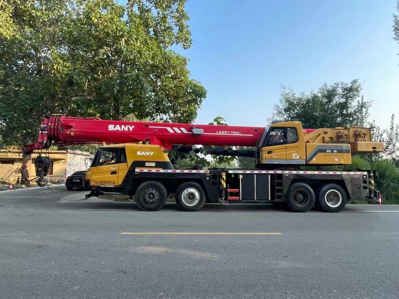 Sany Used Sany STC800 Original 80 Ton Mobile Crane Truck Truck Mounte - Pokretni kran: slika 1 Sany Used Sany STC800 Original 80 Ton Mobile Crane Truck Truck Mounte - Pokretni kran: slika 1