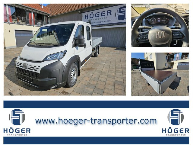 FIAT Ducato MAXI 140 Serie10-9.2 2025 L5 DOKA 3,3 M. - Dostavno vozilo sa otvorenom sandukom, Dostavno vozilo sa duplom kabinom: slika 1 FIAT Ducato MAXI 140 Serie10-9.2 2025 L5 DOKA 3,3 M. - Dostavno vozilo sa otvorenom sandukom, Dostavno vozilo sa duplom kabinom: slika 1