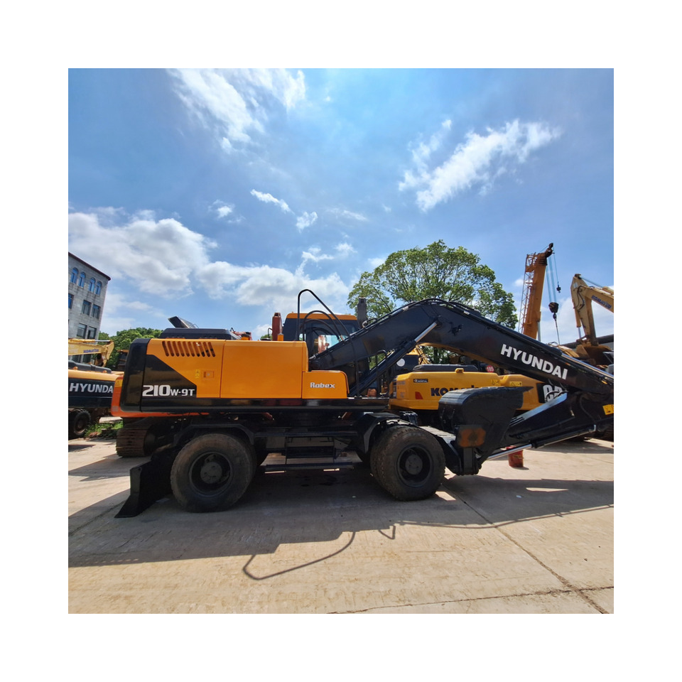 Hyundai 210w-9T wheel excavator - Bager točkaš: slika 1 Hyundai 210w-9T wheel excavator - Bager točkaš: slika 1