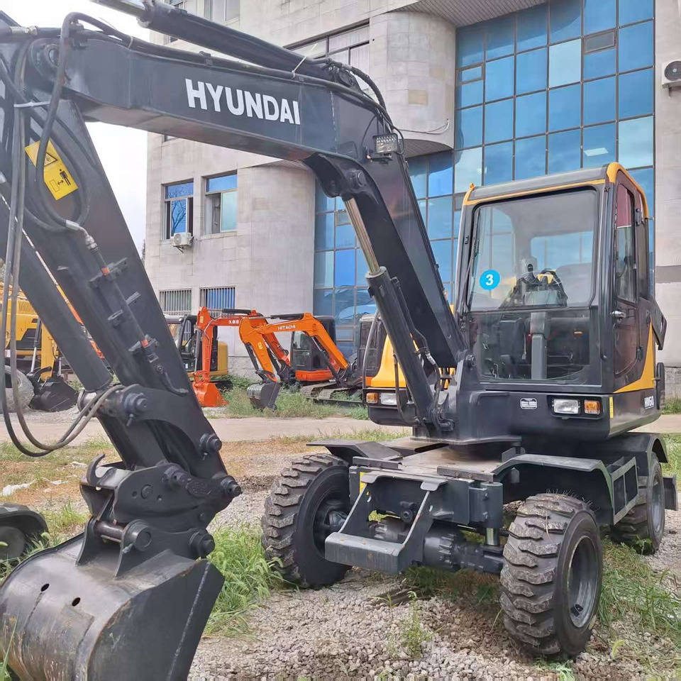 Hyundai HW60 excavator - Bager točkaš: slika 4 Hyundai HW60 excavator - Bager točkaš: slika 4