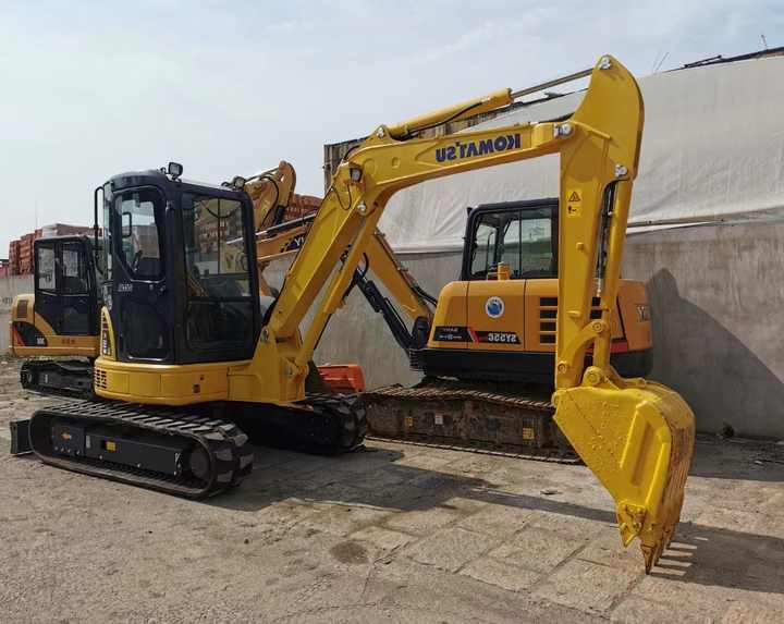 Second Hand Komatsu PC55MR-3 Hydraulic Crawler Excavator High Quality Used Komatsu PC55MR-3 Digger for sale - Mini bager: slika 4 Second Hand Komatsu PC55MR-3 Hydraulic Crawler Excavator High Quality Used Komatsu PC55MR-3 Digger for sale - Mini bager: slika 4