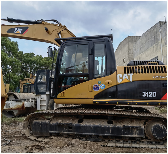 Used excavator machine CAT312D second hand hydraulic crawler cat excavator for sale - Bager guseničar: slika 1 Used excavator machine CAT312D second hand hydraulic crawler cat excavator for sale - Bager guseničar: slika 1