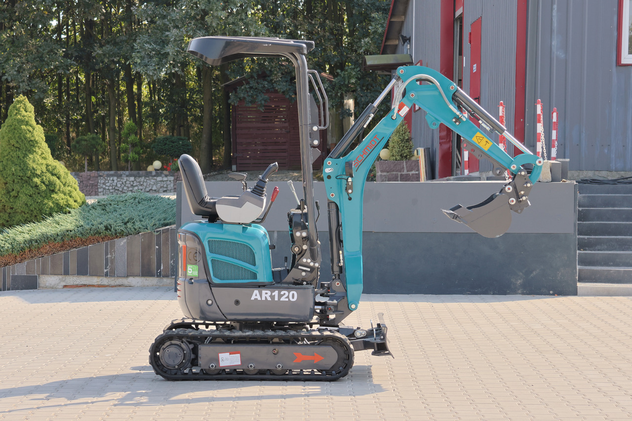 SCHMiDT AR120 - Kubota engine , Extended tracks , Swing arm - Mini bager: slika 3 SCHMiDT AR120 - Kubota engine , Extended tracks , Swing arm - Mini bager: slika 3