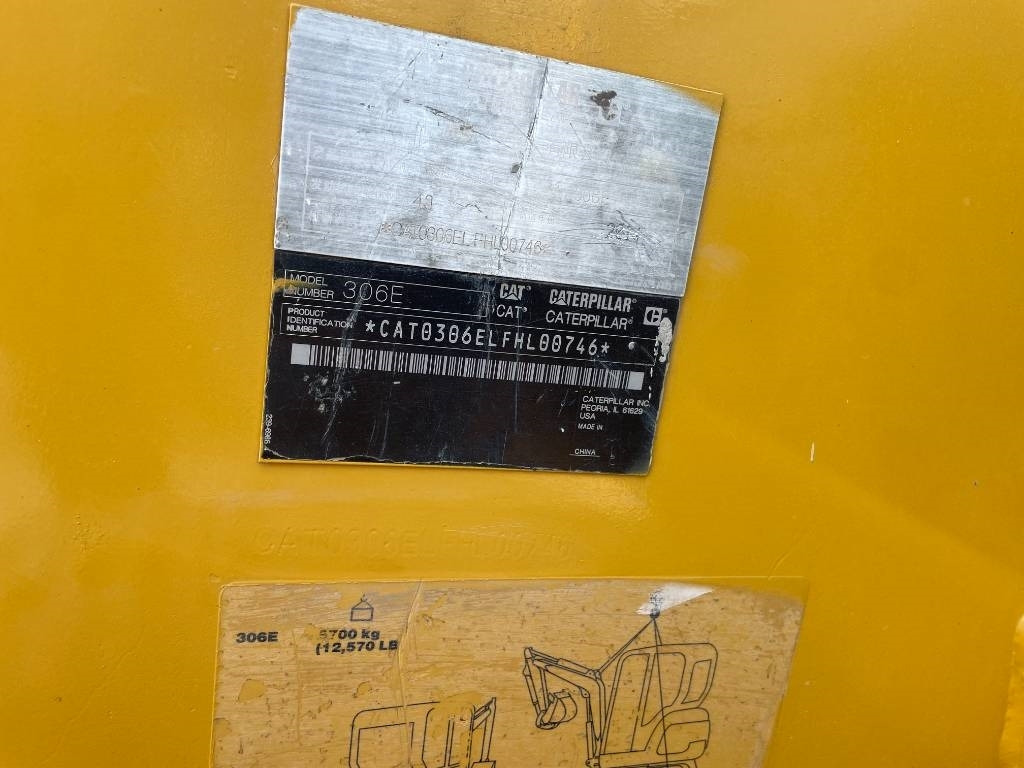 CAT 306 - Mini bager: slika 2 CAT 306 - Mini bager: slika 2