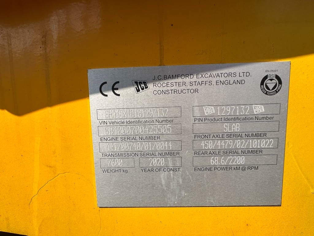 JCB 3 CX - Bager utovarivač: slika 2 JCB 3 CX - Bager utovarivač: slika 2