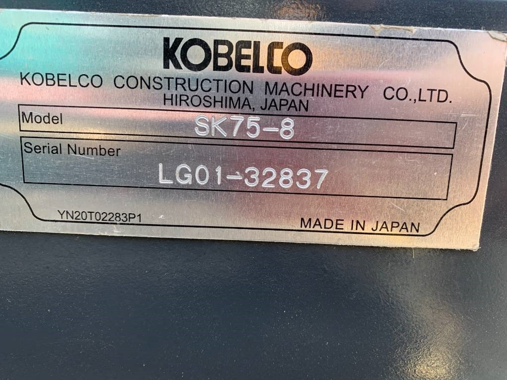 Kobelco SK 75 - Bager guseničar: slika 4 Kobelco SK 75 - Bager guseničar: slika 4