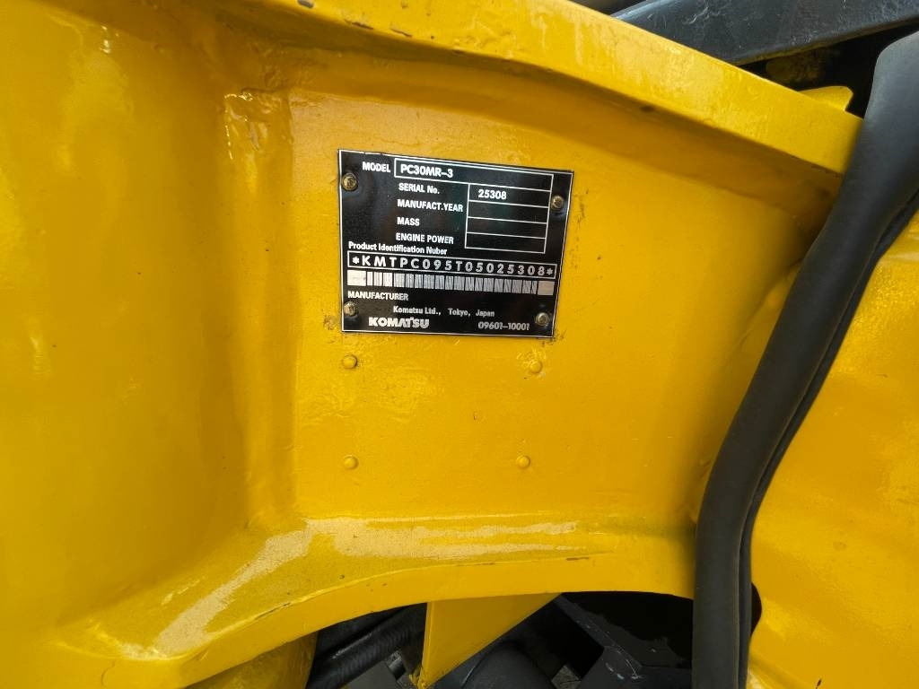 Komatsu PC 30 - Mini bager: slika 2 Komatsu PC 30 - Mini bager: slika 2