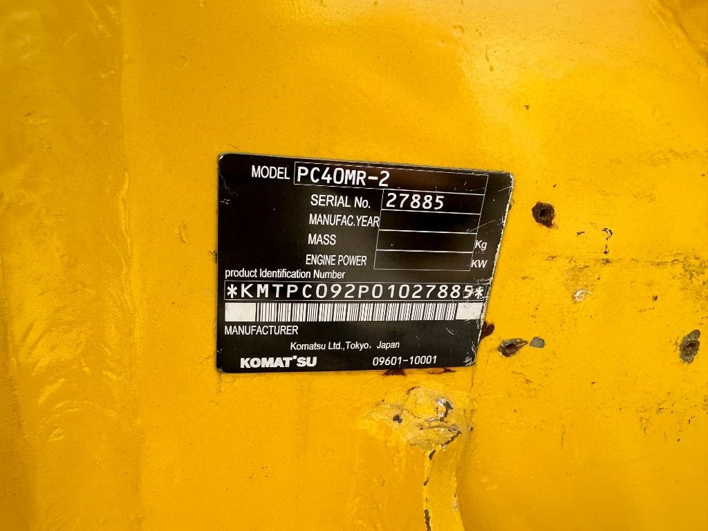 Komatsu PC 40 - Mini bager: slika 2 Komatsu PC 40 - Mini bager: slika 2