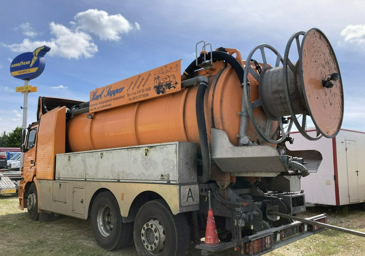 Mercedes-Benz Inny Mercedes-Benz AXOR 2543 Asenizacyjny kanalizacja szambiarka Wuko Beczka 2010 - Vakuumska cisterna: slika 3 Mercedes-Benz Inny Mercedes-Benz AXOR 2543 Asenizacyjny kanalizacja szambiarka Wuko Beczka 2010 - Vakuumska cisterna: slika 3