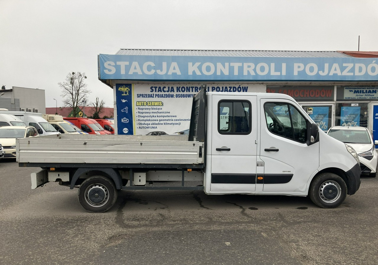 Opel Movano Opel Movano 2,3 Maxi dokka doka Brygadówka 2011 - Dostavno vozilo sa otvorenom sandukom, Dostavno vozilo sa duplom kabinom: slika 3 Opel Movano Opel Movano 2,3 Maxi dokka doka Brygadówka 2011 - Dostavno vozilo sa otvorenom sandukom, Dostavno vozilo sa duplom kabinom: slika 3