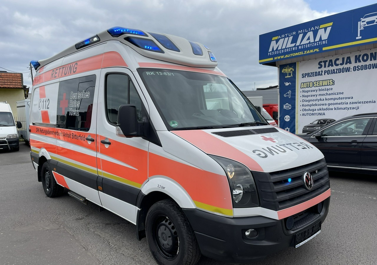 Volkswagen Crafter Crafter 2.0-163KM Karetka Ambulans Wyposażony Model 2016 - Vozilo hitne pomoći: slika 2 Volkswagen Crafter Crafter 2.0-163KM Karetka Ambulans Wyposażony Model 2016 - Vozilo hitne pomoći: slika 2