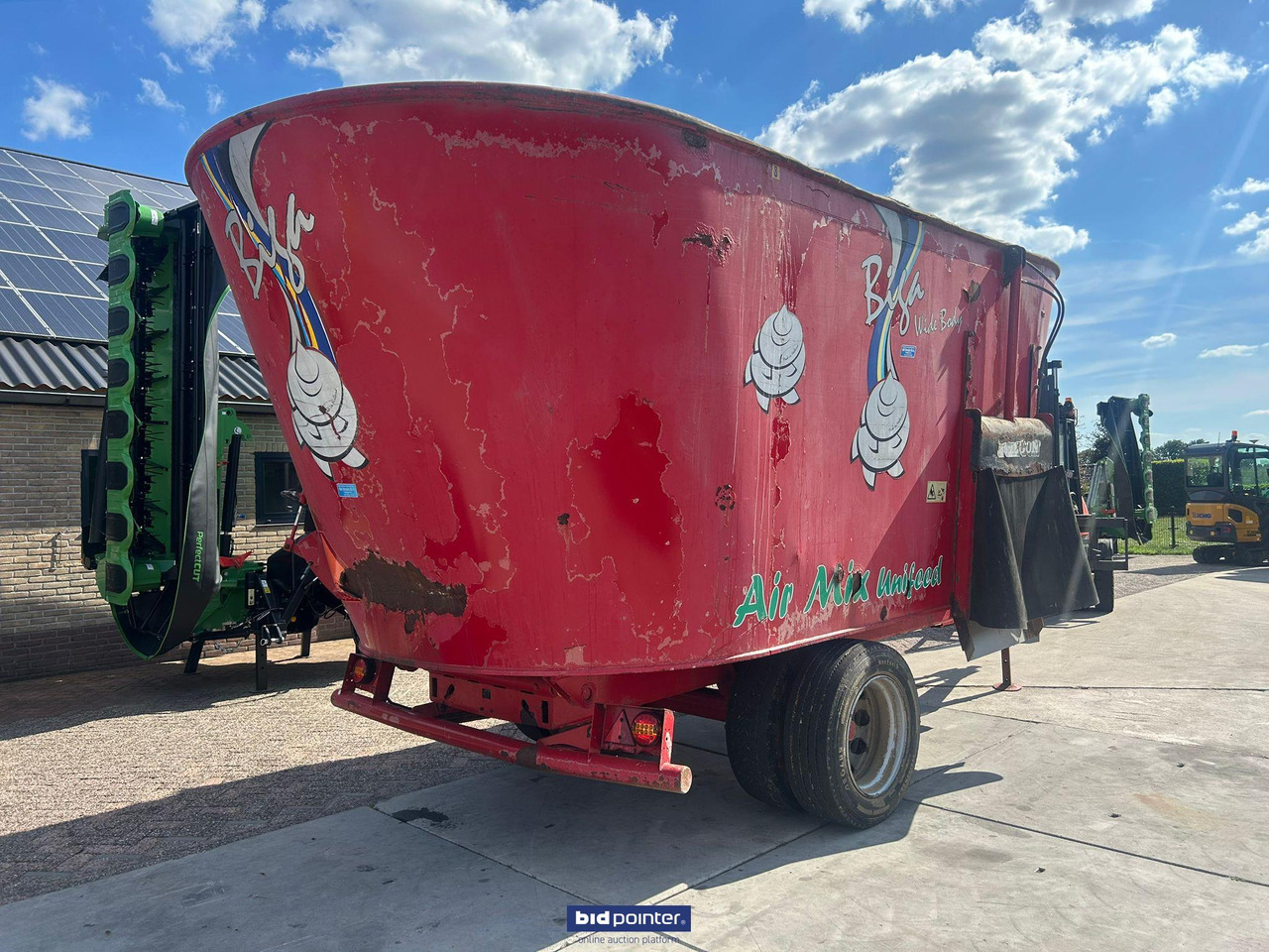 Peecon Biga 25m3 - Prikolica za mešanje stočne hrane: slika 2 Peecon Biga 25m3 - Prikolica za mešanje stočne hrane: slika 2