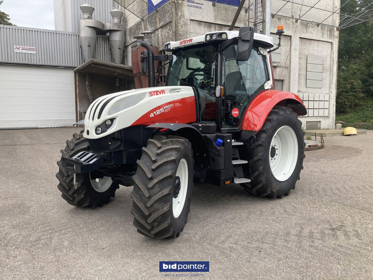 Steyr 4125 profi CVT - Traktor: slika 1 Steyr 4125 profi CVT - Traktor: slika 1
