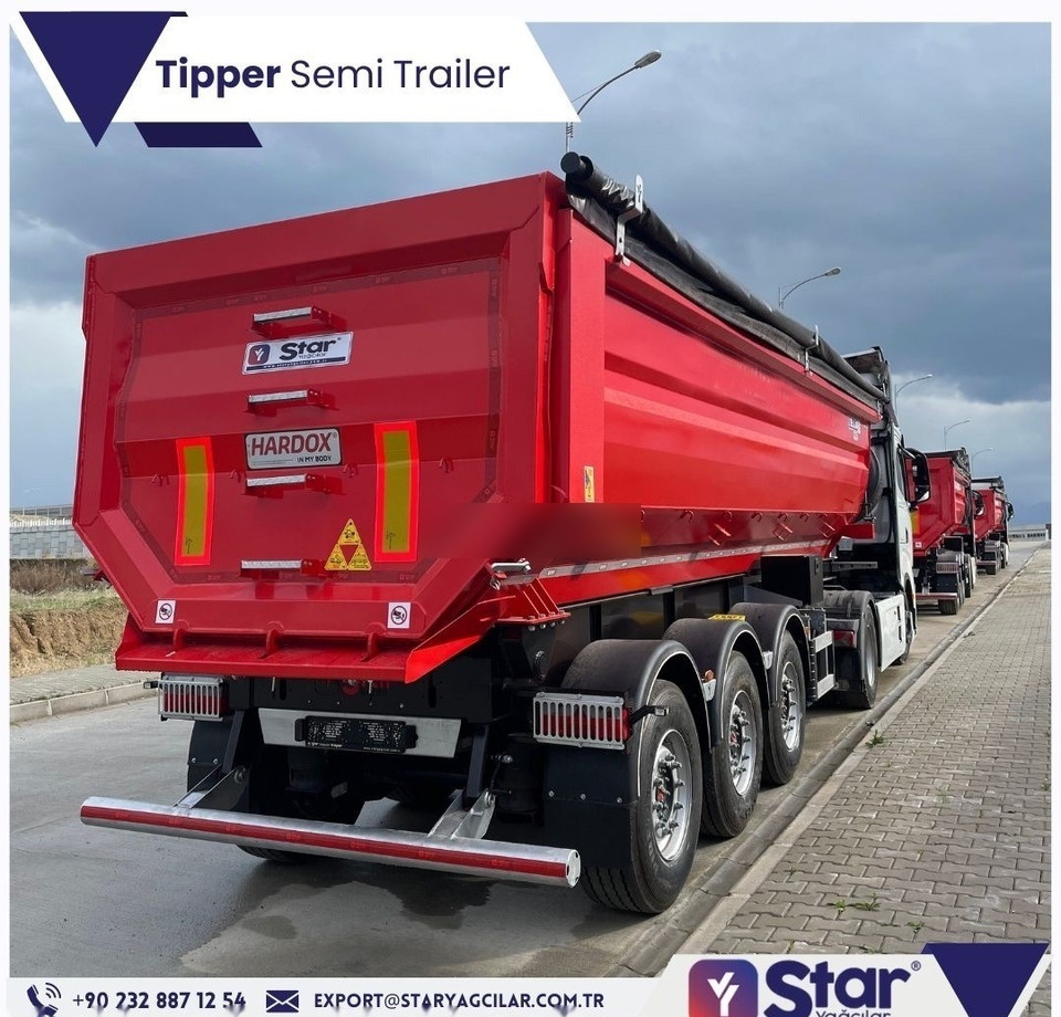 STAR YAGCILAR SY Tipper semi trailer - Poluprikolica istovarivača: slika 1 STAR YAGCILAR SY Tipper semi trailer - Poluprikolica istovarivača: slika 1